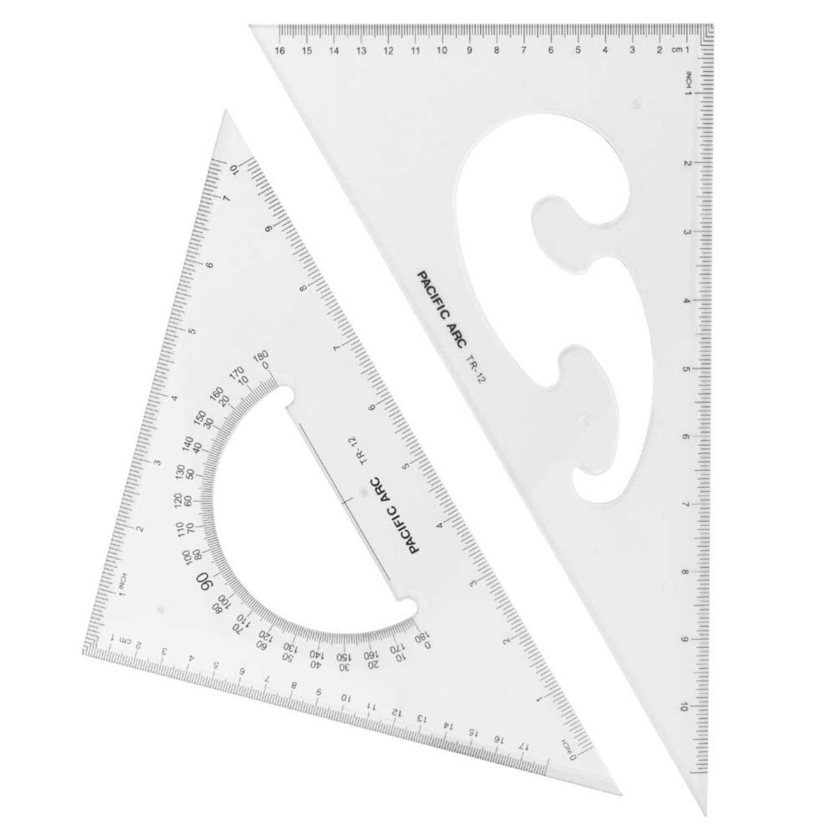 Pacific Arc Triangle set 12" & 10"